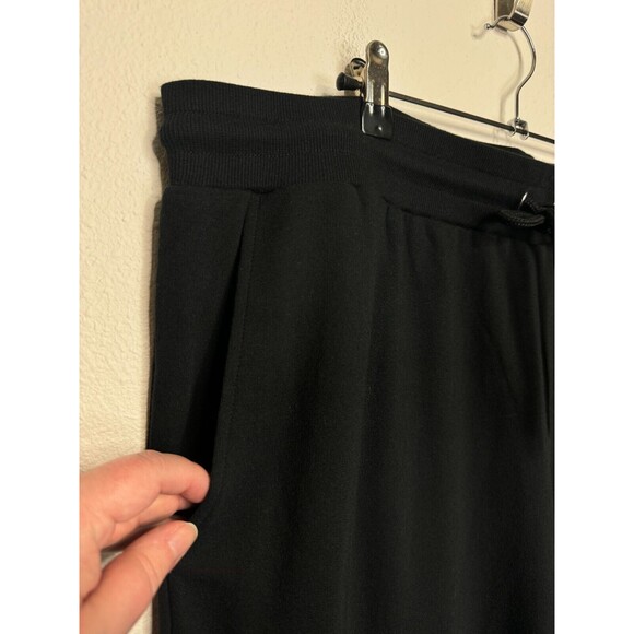 ASOS DESIGN Basic Sweatpants in Black 3XL Tie Waist 100% Cotton Tapered Leg New - Picture 6 of 11